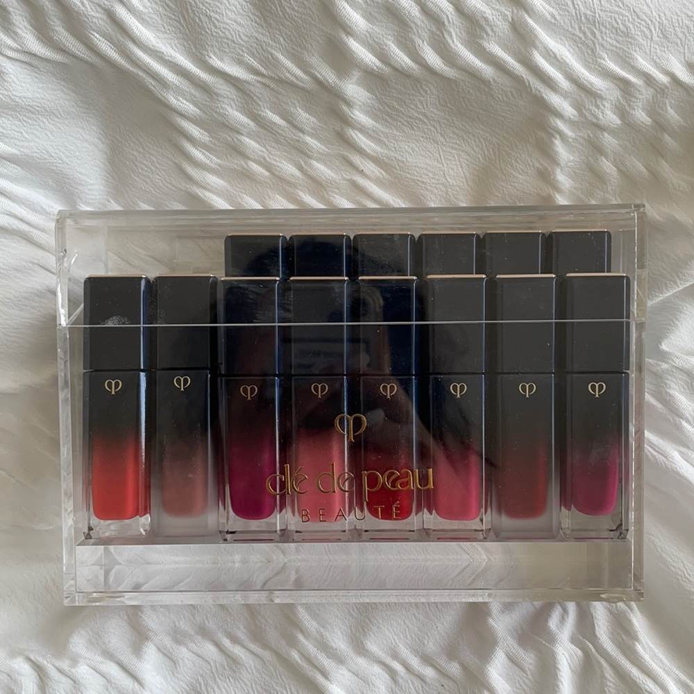 Set of 14 Clè De Peau Beautè lipsticks / unused